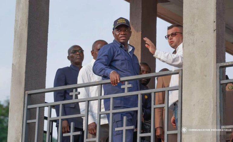 OYEM: Oligui Nguema inspecte des projets structurants pour transformer le Woleu-Ntem