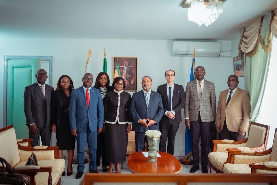 Guy Bertrand Mapangou reçoit la CDC pour un projet de mobilisation de l’épargne de la diaspora