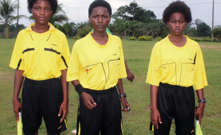 Lambaréné : Les élèves arbitres et commentateurs, les véritables révélations du lancement des activités FEGASS–FEGACS