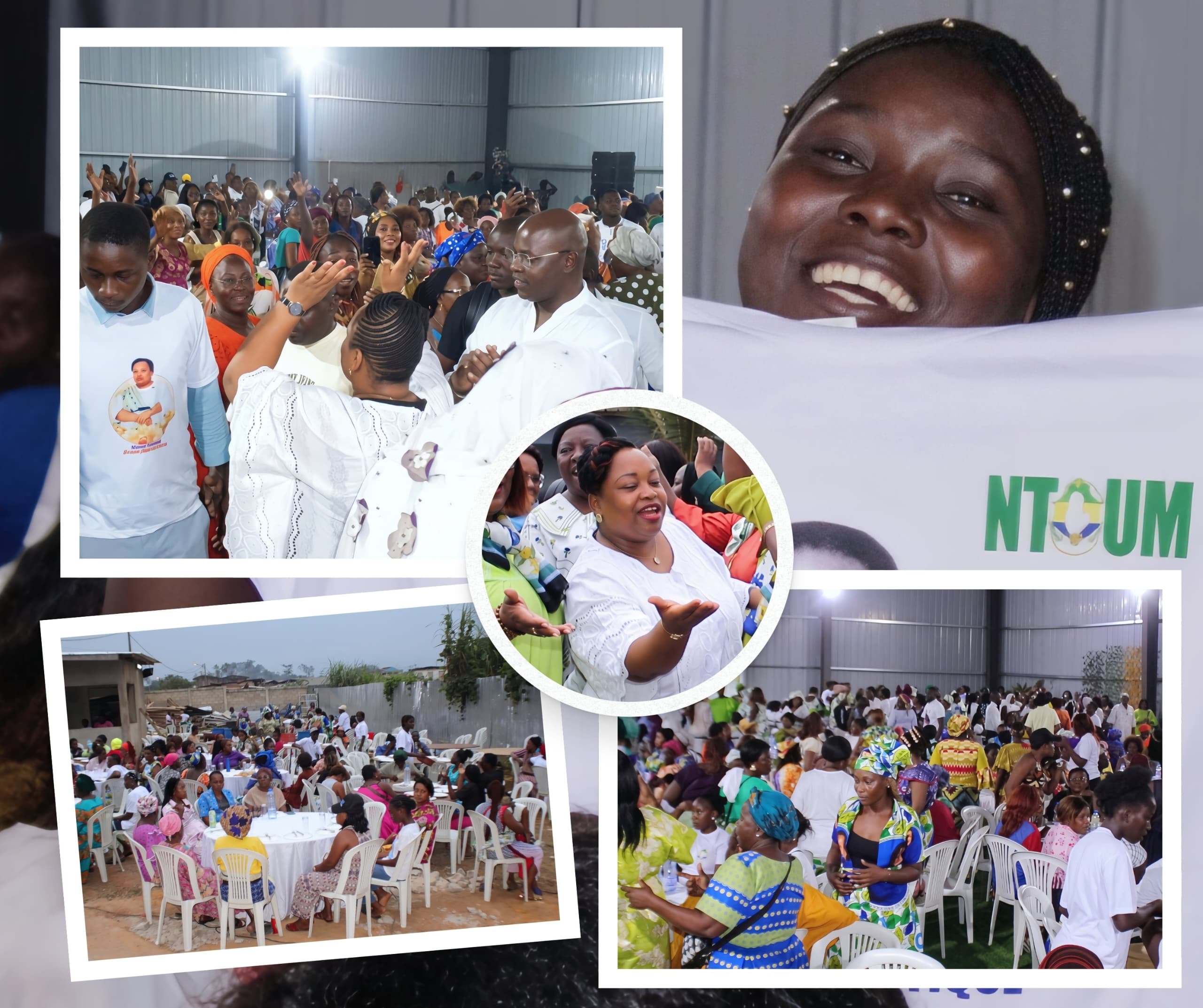 Fête des mères à Ntoum : Camélia Ntoutoume Leclercq confirme sa capacité de mobilisation et son leadership de proximité