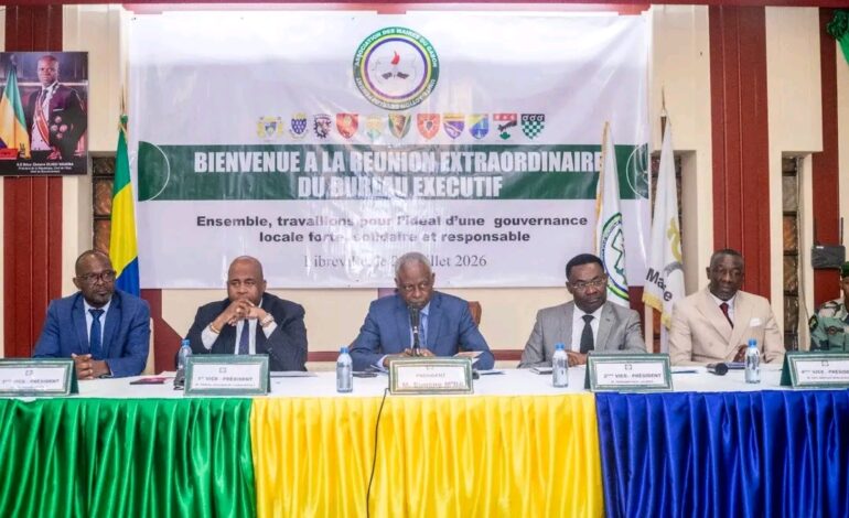 Association des Maires du Gabon : Le Bureau exécutif lance une nouvelle dynamique à Libreville