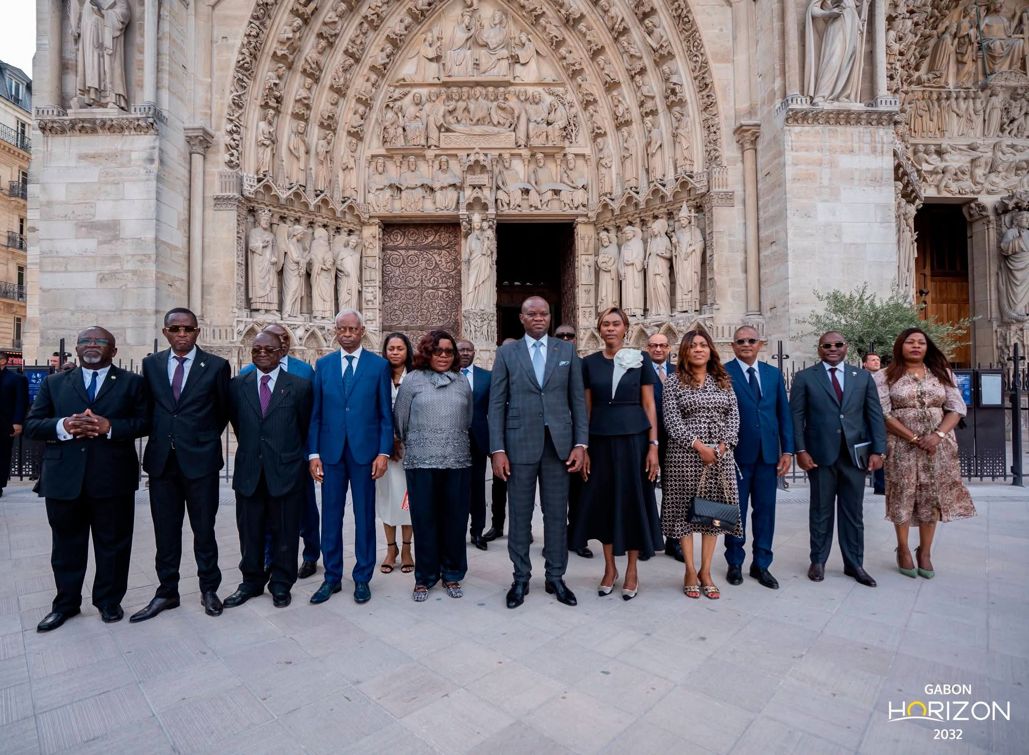 Diplomatie : Oligui Nguema se recueille à Notre-Dame de Paris