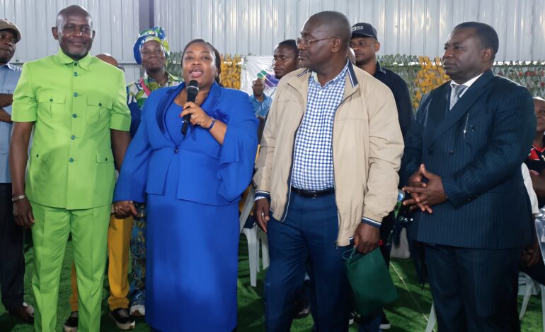 À Ntoum, Camélia Ntoutoume Leclercq transforme la Fête des Pères en un grand rendez-vous de l&rsquo;unité