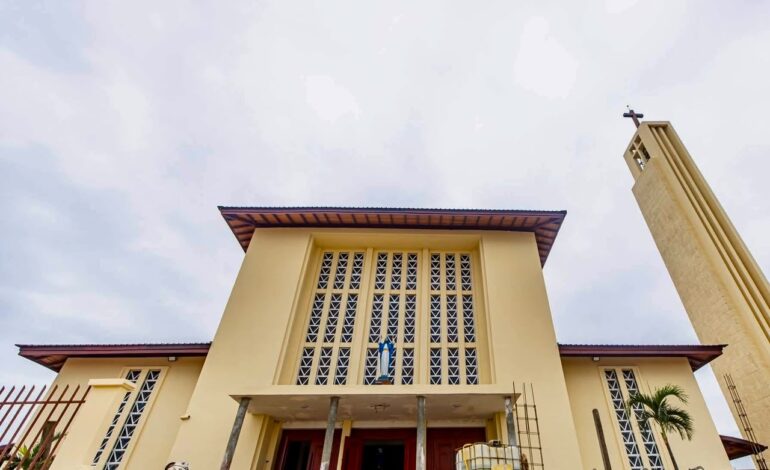 Libreville : La Cathédrale Notre-Dame de l’Assomption Sainte-Marie en pleine réhabilitation