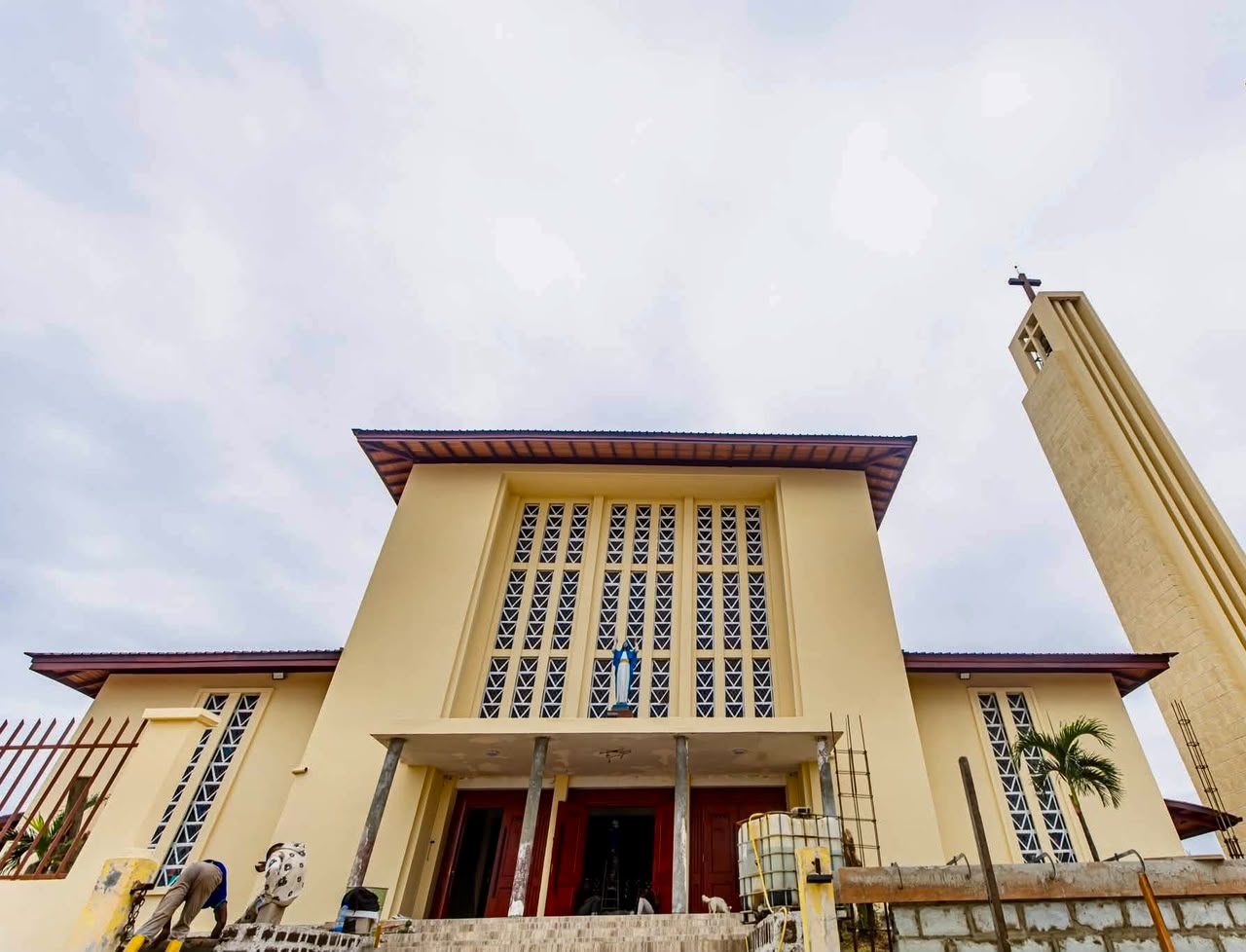 Libreville : La Cathédrale Notre-Dame de l’Assomption Sainte-Marie en pleine réhabilitation