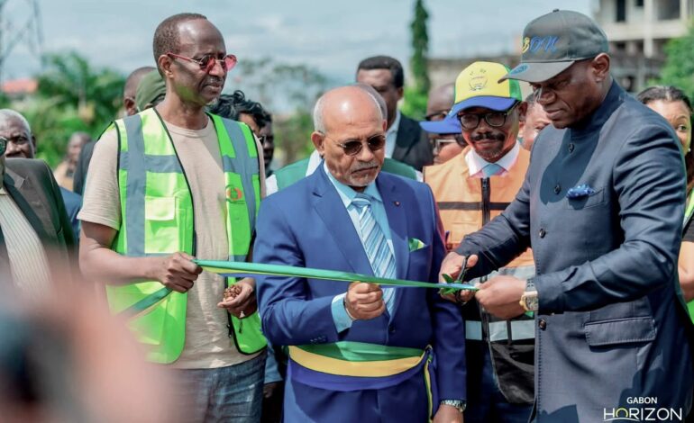 Voiries : Oligui Nguema inspecte plusieurs chantiers à Libreville et Akanda