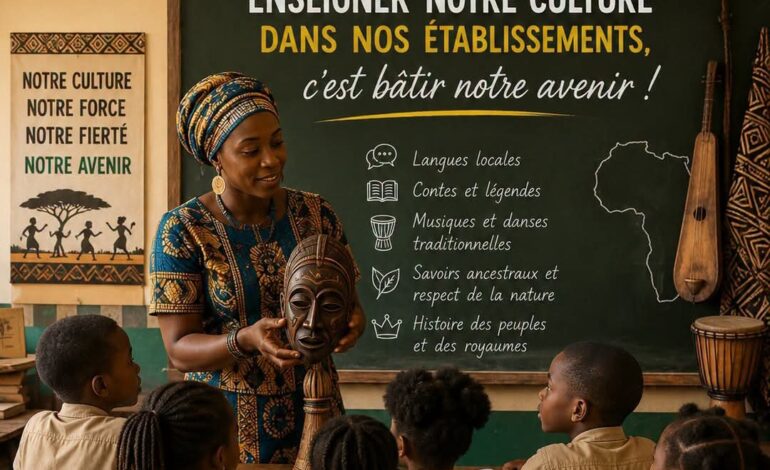 École, identité et conscience : Papa Koumba Mboula questionne le prix de notre formation